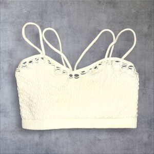 NWOT BKE Cream Lace Bandeau